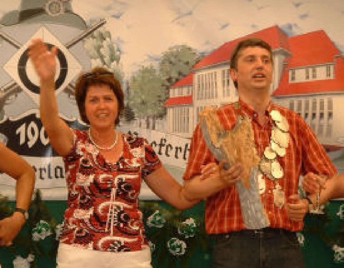 Königin Magret und König Bernhard