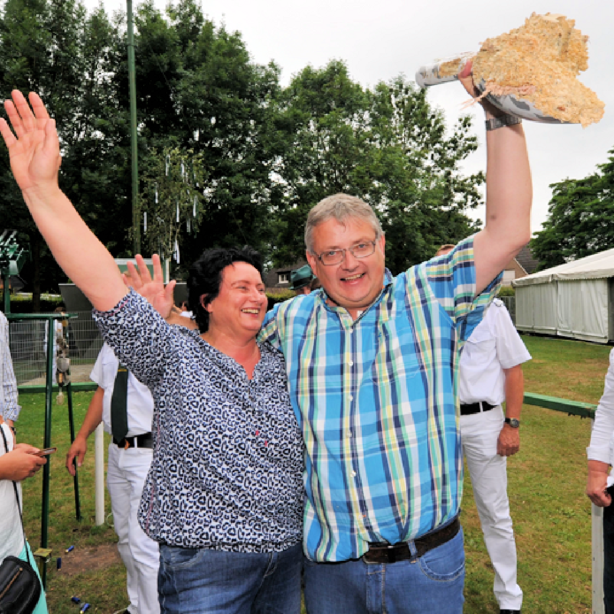 König Gerd und Königin Petra